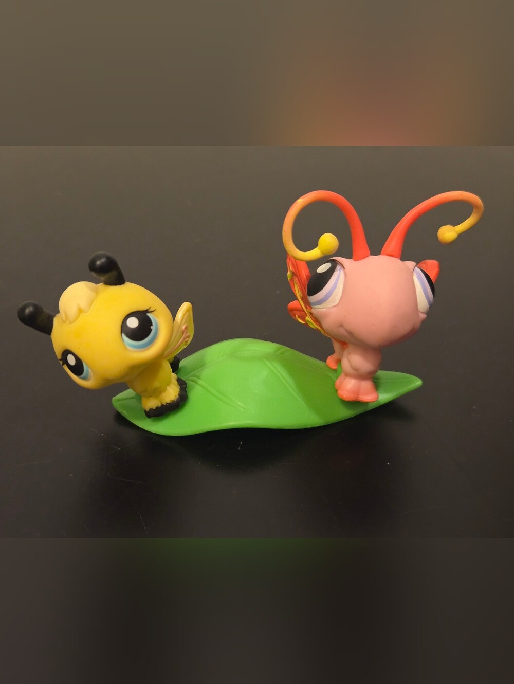 LPS Littlest Pet Shop #201 Bee & #202 Butterfly - Pet Pair